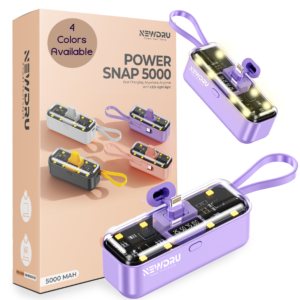 Newdru PowerSnap Compact Power Bank 5000mAh