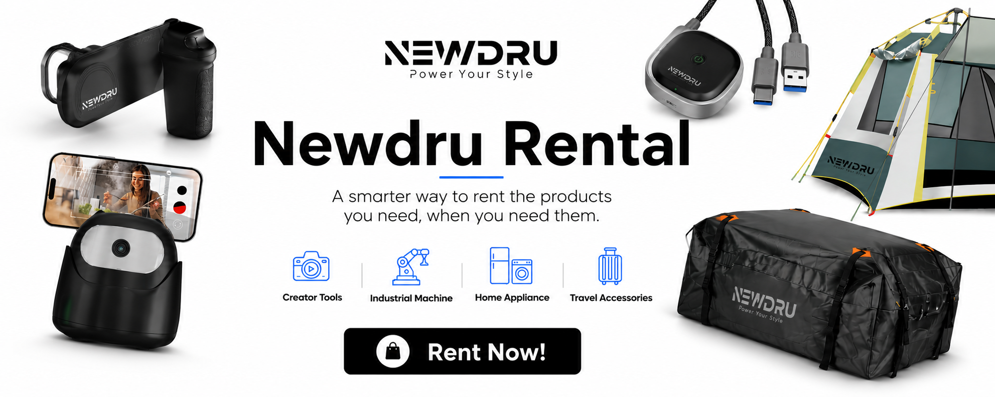 Newdru Rental Hero Banner