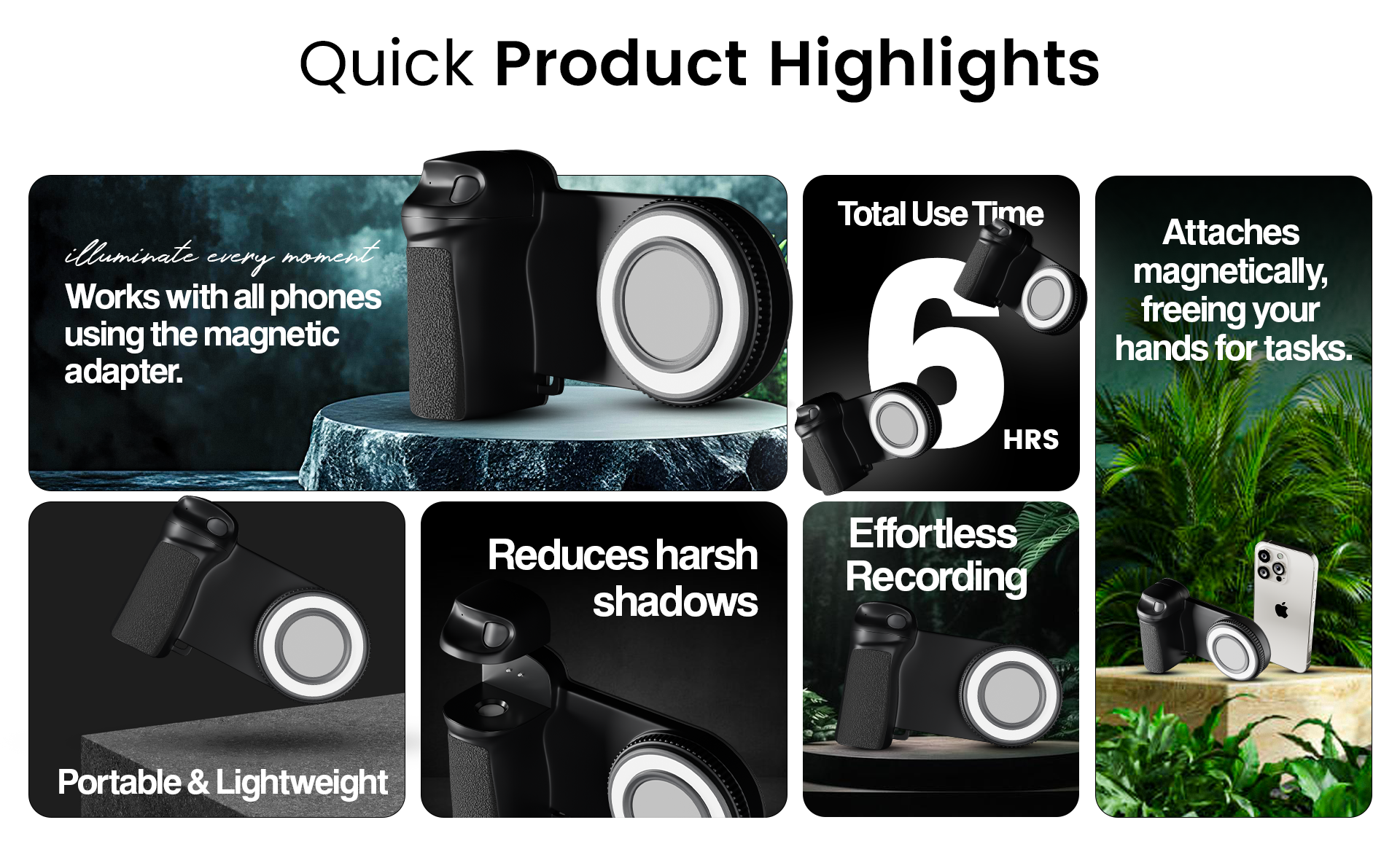 Product Highlights Showcase
