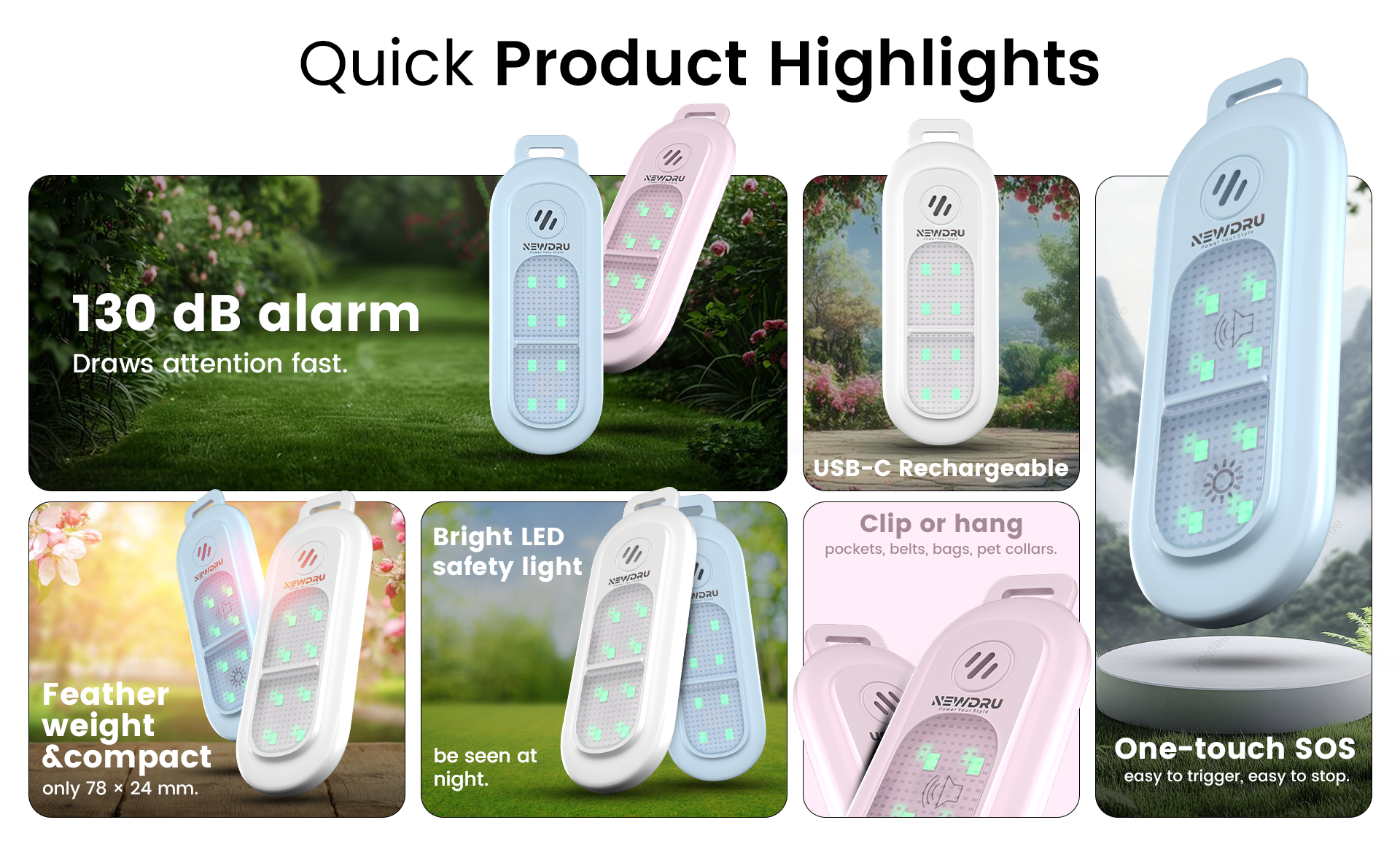 Product Highlights Showcase