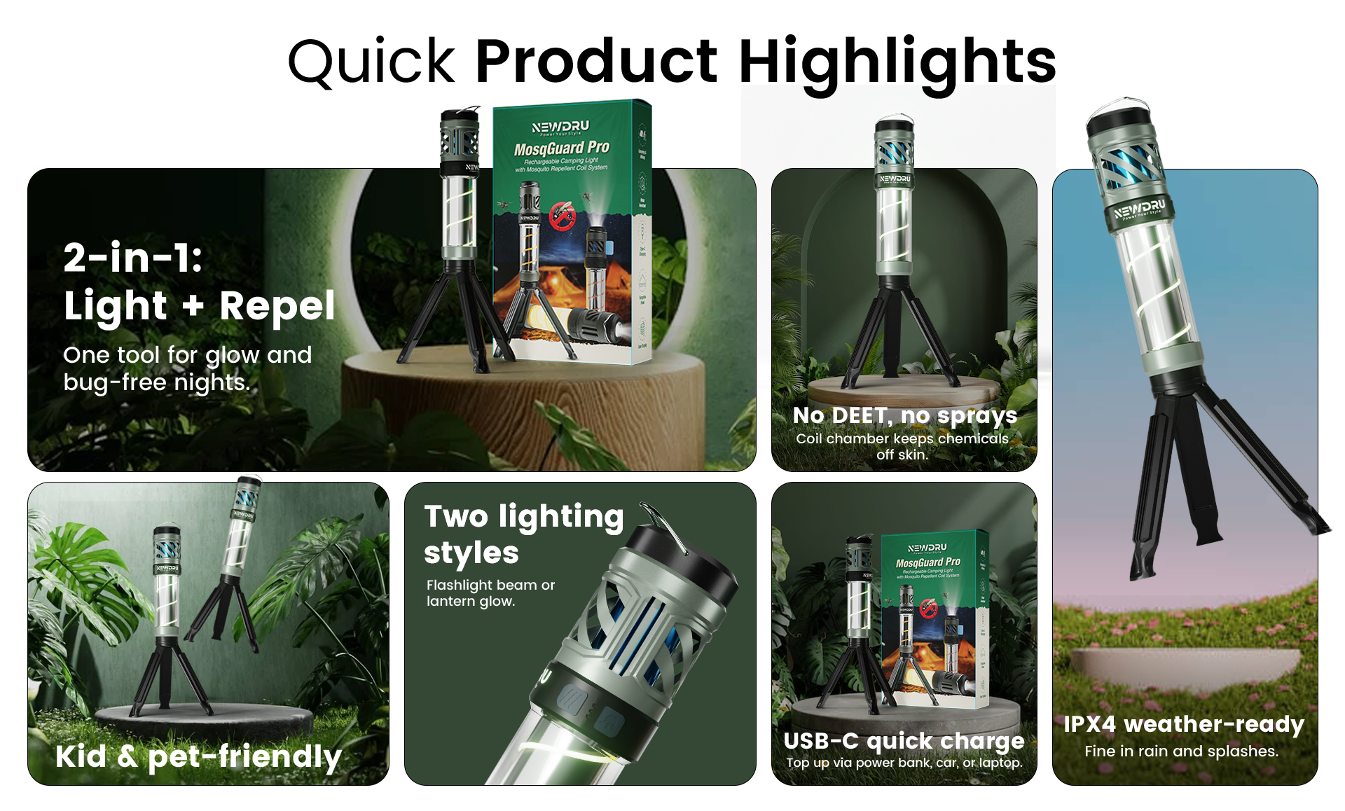 Product Highlights Showcase