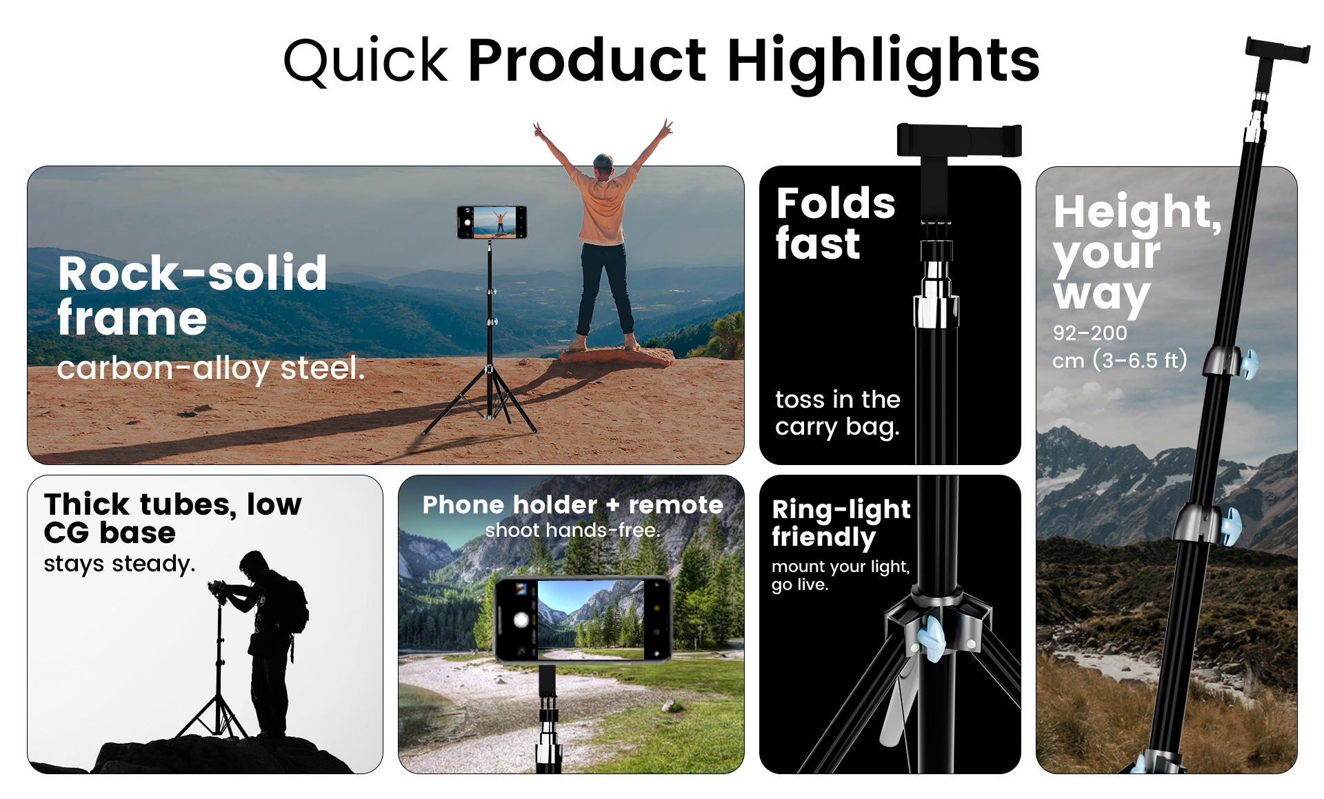 Product Highlights Showcase